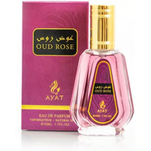 Oud Rose, Ayat Perfumes, Femei – Apa de Parfum 50ml