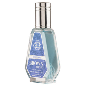 Brown Orchid Sapphire, Fragrance World, Unisex – Apa de Parfum 50ml