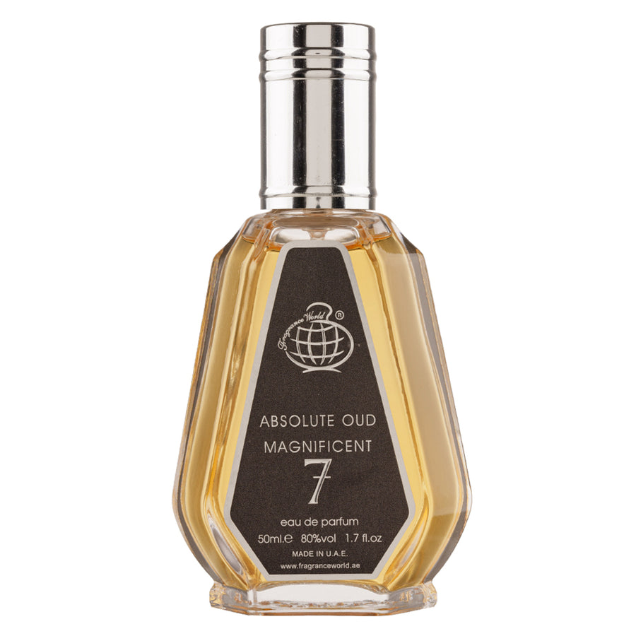 Absolute Oud Magnificent 7, Fragrance World, Unisex – Apa de Parfum 50ml