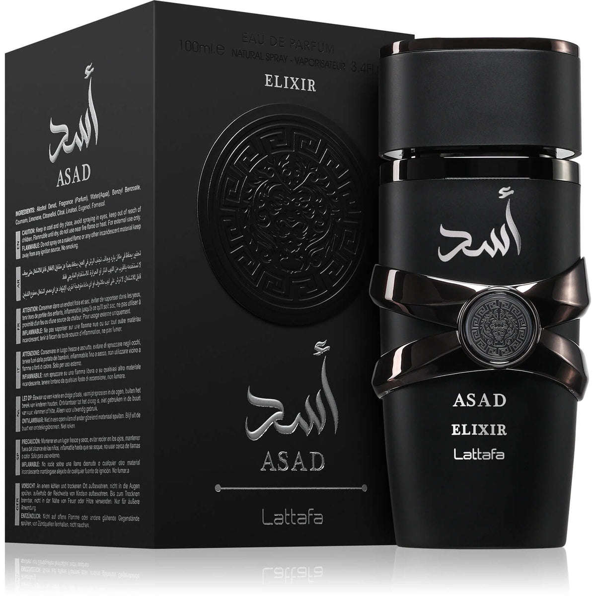 Asad Elixir, Lattafa, Barbati – Apa de Parfum 100ml