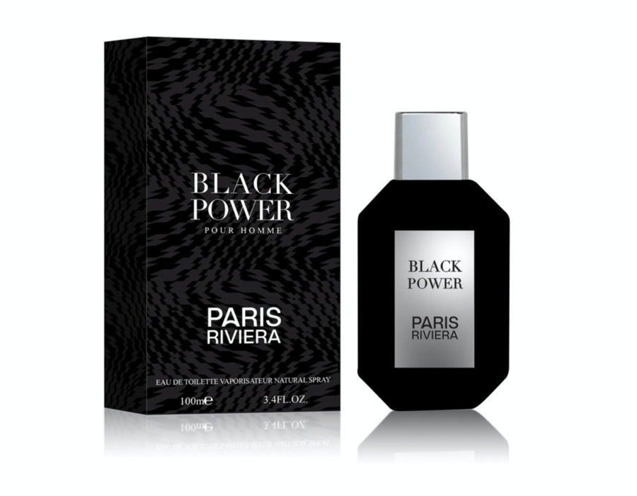 Black Power, Paris Riviera, Barbati - Apa de Parfum 100ml
