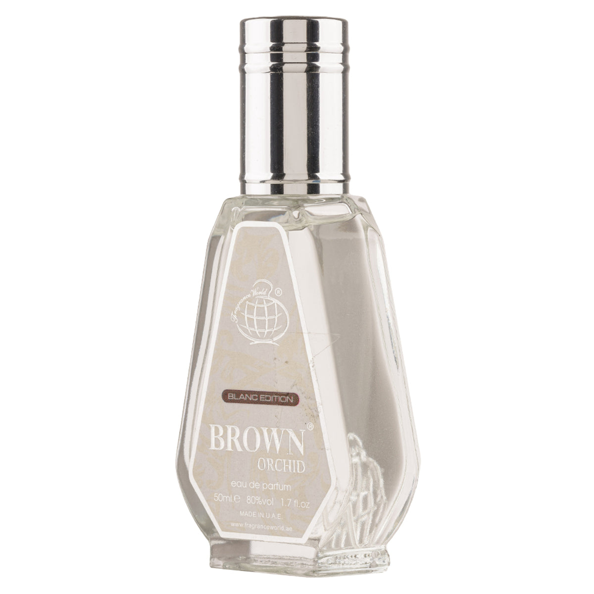 Brown Orchid Blanc Edition, Fragrance World, Unisex – Apa de Parfum 50ml
