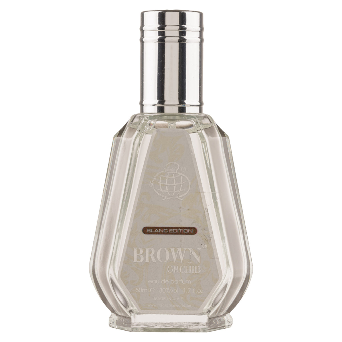 Brown Orchid Blanc Edition, Fragrance World, Unisex – Apa de Parfum 50ml
