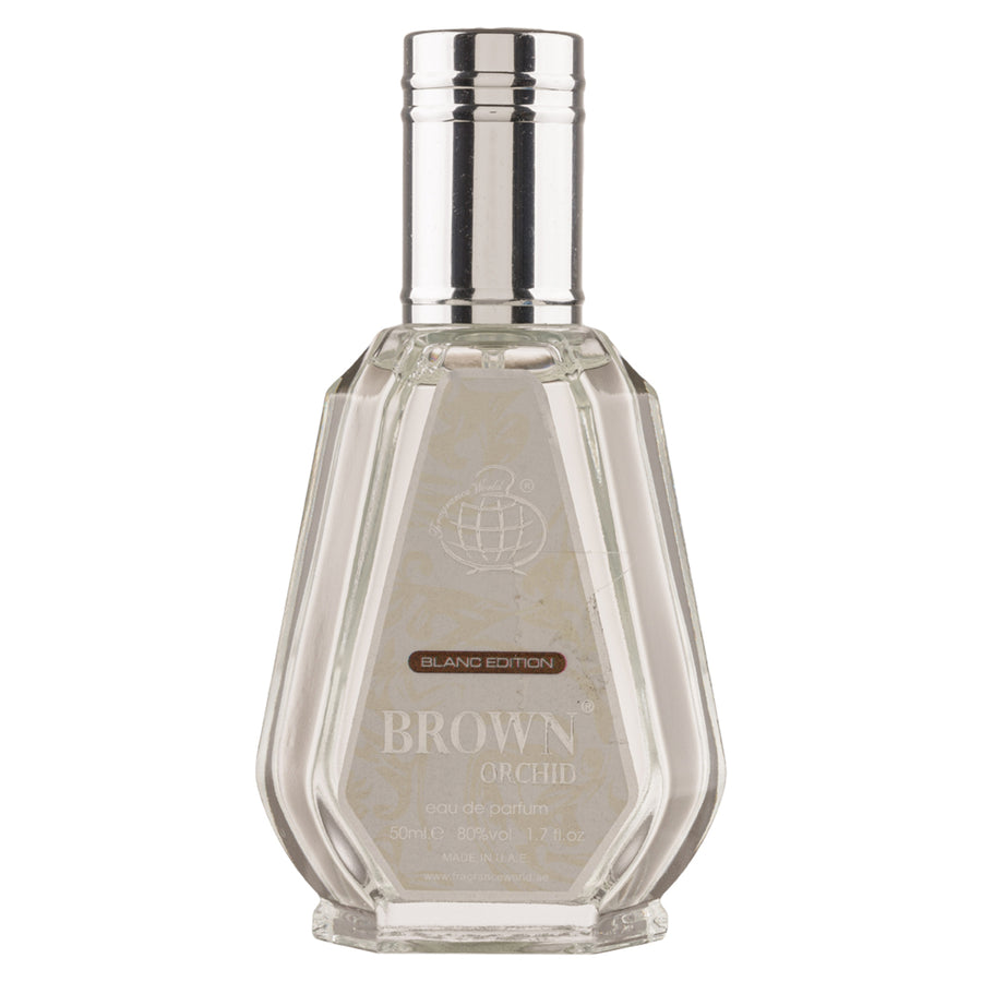 Brown Orchid Blanc Edition, Fragrance World, Unisex – Apa de Parfum 50ml