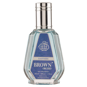 Brown Orchid Sapphire, Fragrance World, Unisex – Apa de Parfum 50ml