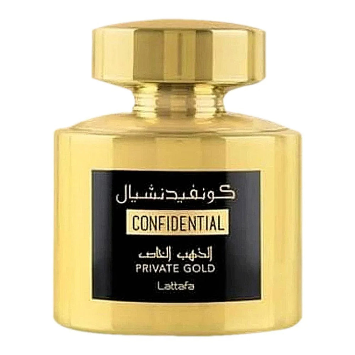 Confidential Private Gold, Lattafa, Unisex - Apa de Parfum 100ml