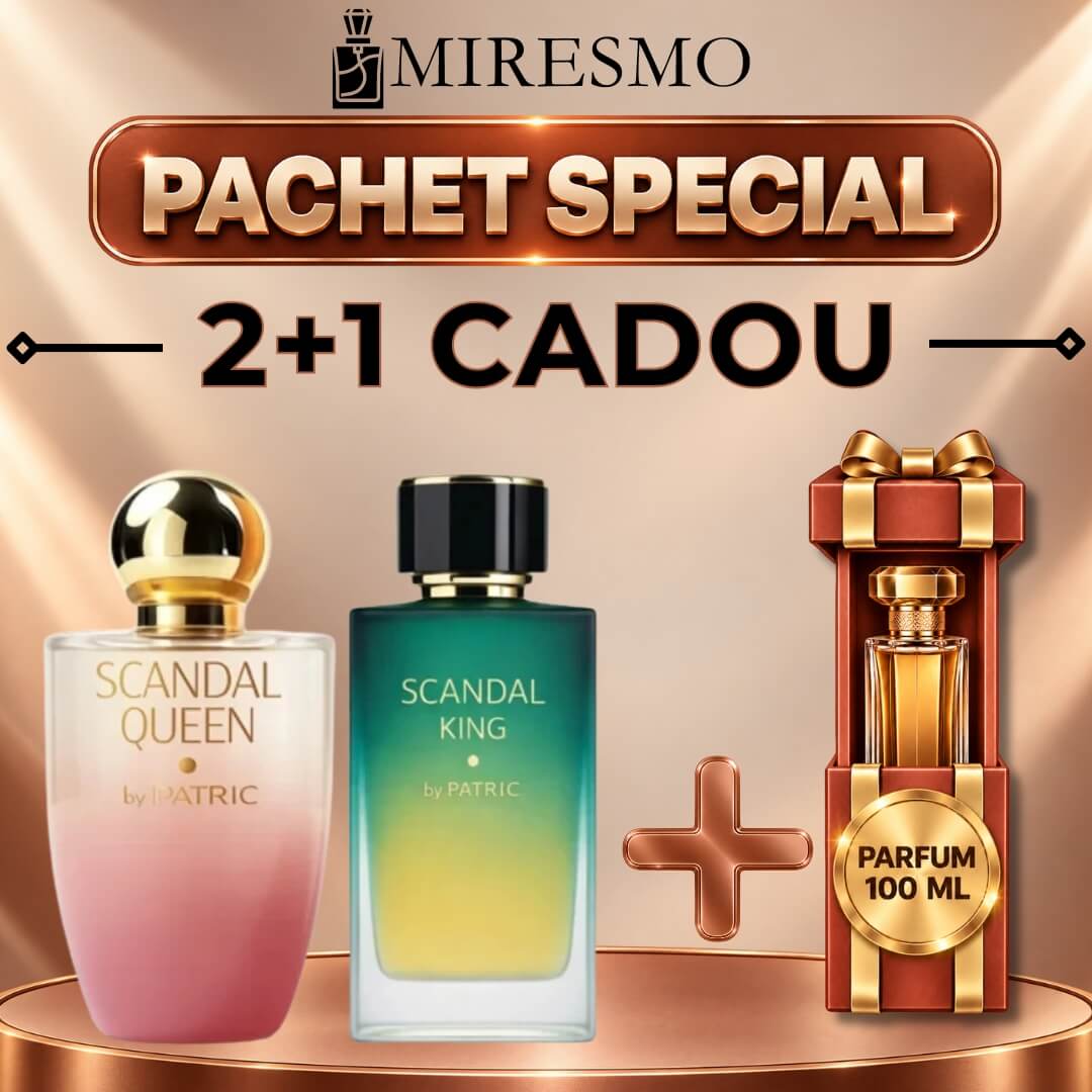 Pachet Scandal Queen, Scandal King și Parfum Surpriză 100 ml